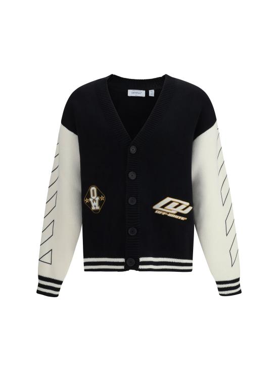 26SS 오프화이트 가디건 44MHB019S26K002001 0001 BLACK