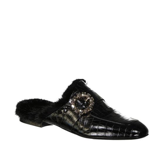  일레븐티 뮬/슬리퍼 EL 8990608326868 BLACK - ELEVENTY
