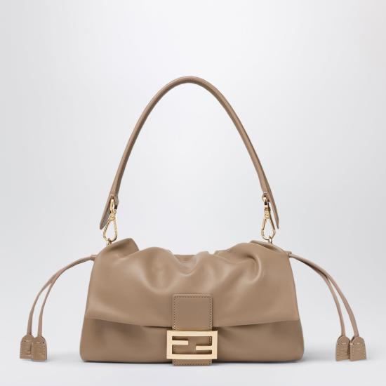 26FW 펜디 바게트 소프트 미디엄 백 8BR856B1ZK Beige