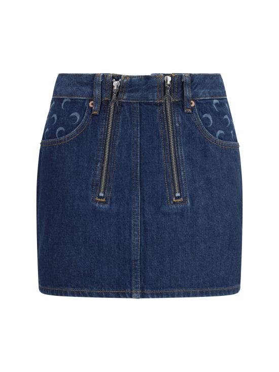 26SS 마린세르 데님 스커트 WSK135ARDEN0002 BL80 NAVY