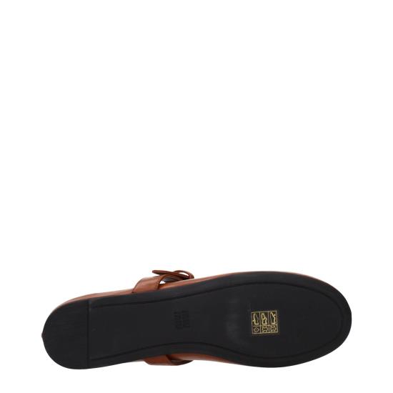  미우미우 플랫 슈즈 MI15582140367113BT BROWN - MIU MIU