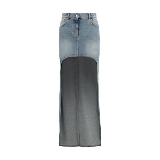 26SS 쿠레쥬 데님 스커트 CO126DJU346DE00587055BB BLUE