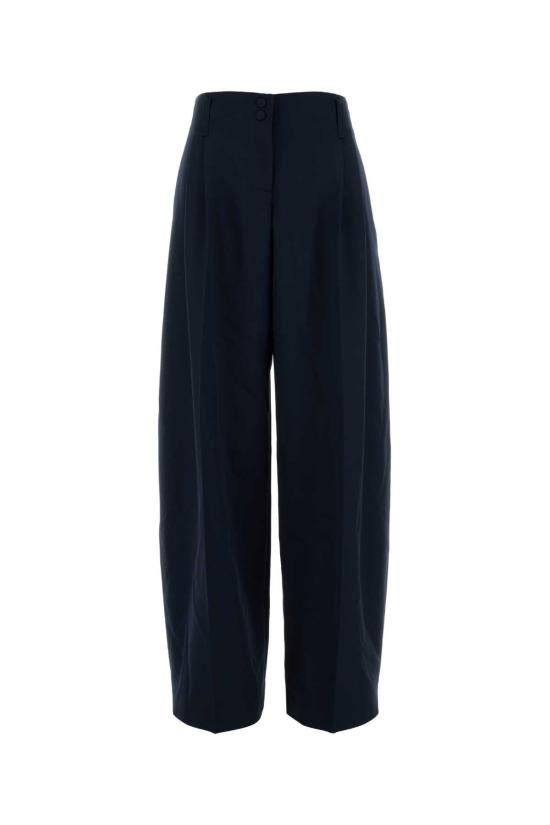 25FW 알렉산더 맥퀸 스트레이트 팬츠 833879QJACH 4003 NAVY