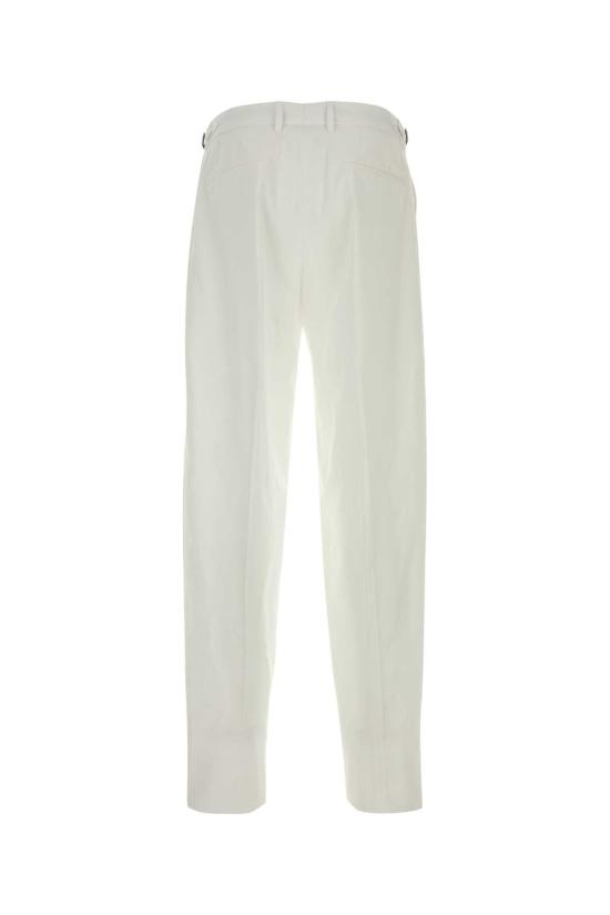 26SS 돌체앤가바나 스트레이트 팬츠 GP1B9TFU60K W0800 WHITE - DOLCE & GABBANA