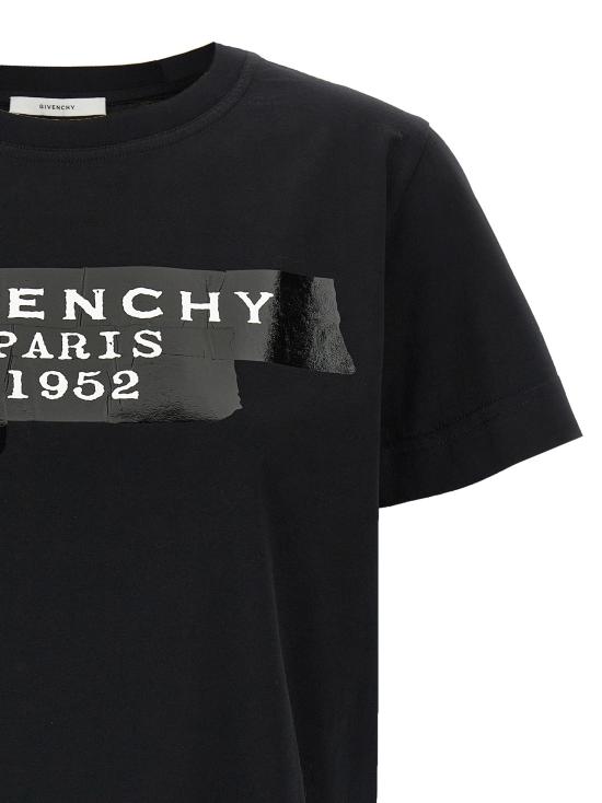 25FW 지방시 반팔 티셔츠 GI324708BM BLACK - GIVENCHY