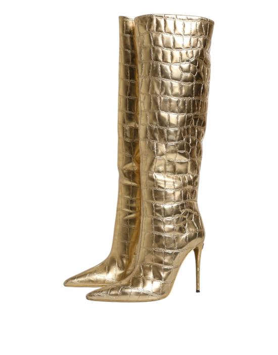 돌체앤가바나 부츠 LA12252 GOLD - DOLCE & GABBANA