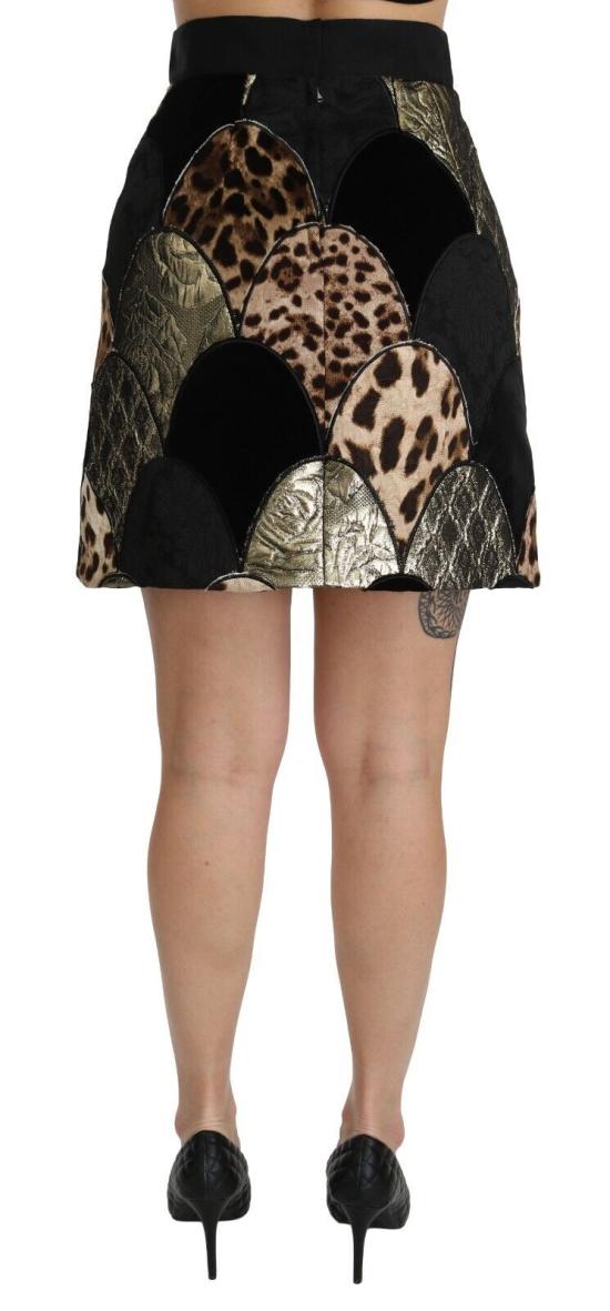  돌체앤가바나 미디 스커트 SKI1359 BLACK - DOLCE & GABBANA
