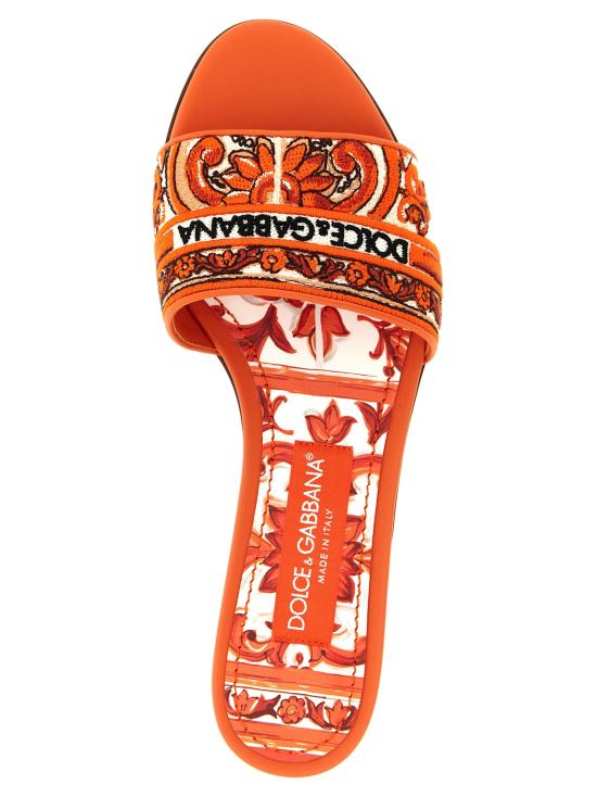 26FW 돌체앤가바나 뮬/슬리퍼 DO336784BM ORANGE - DOLCE & GABBANA