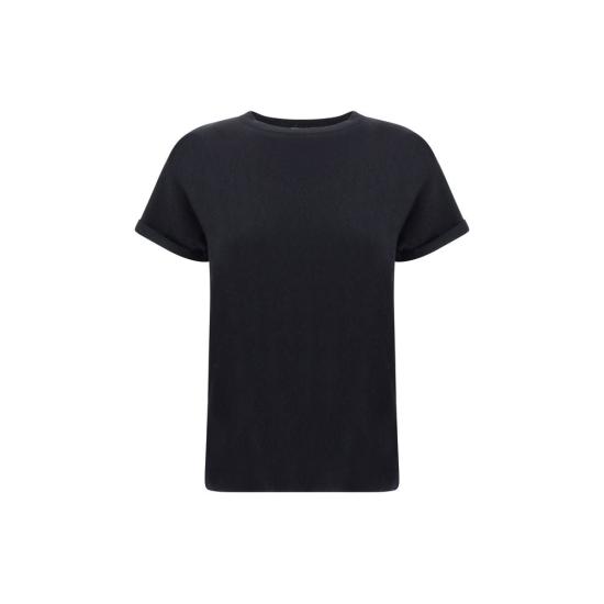 26SS 브루넬로 쿠치넬리 반팔 티셔츠 BRM41810000C101BB BLACK