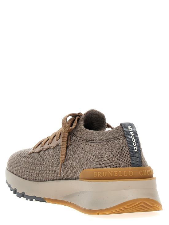  브루넬로 쿠치넬리 스니커즈 BR290818BM GRAY - BRUNELLO CUCINELLI