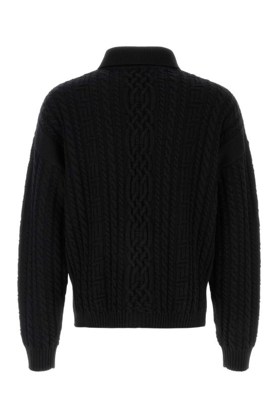 26SS 베르사체 터틀넥 10221791A16354 1B000 BLACK - VERSACE