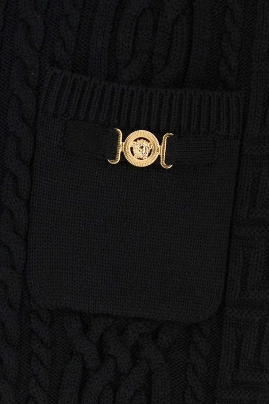 26SS 베르사체 터틀넥 10221791A16354 1B000 BLACK - VERSACE
