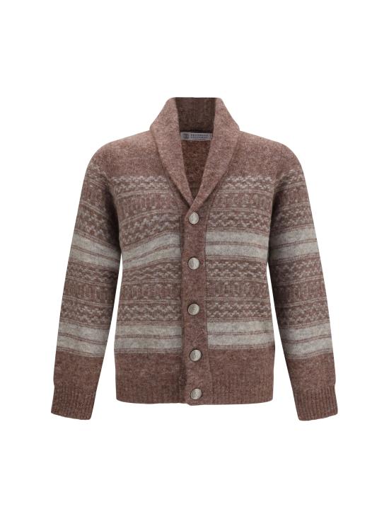  브루넬로 쿠치넬리 니트웨어 MTF710006 CTB53 BROWN