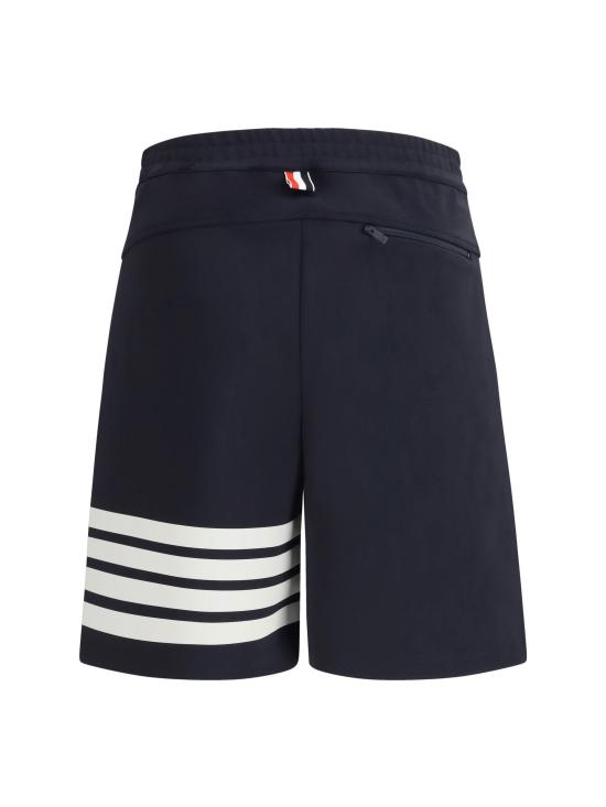 26FW 톰브라운 4바 테크 쇼츠 MJQ237AJ0242 415 NAVY - THOM BROWNE