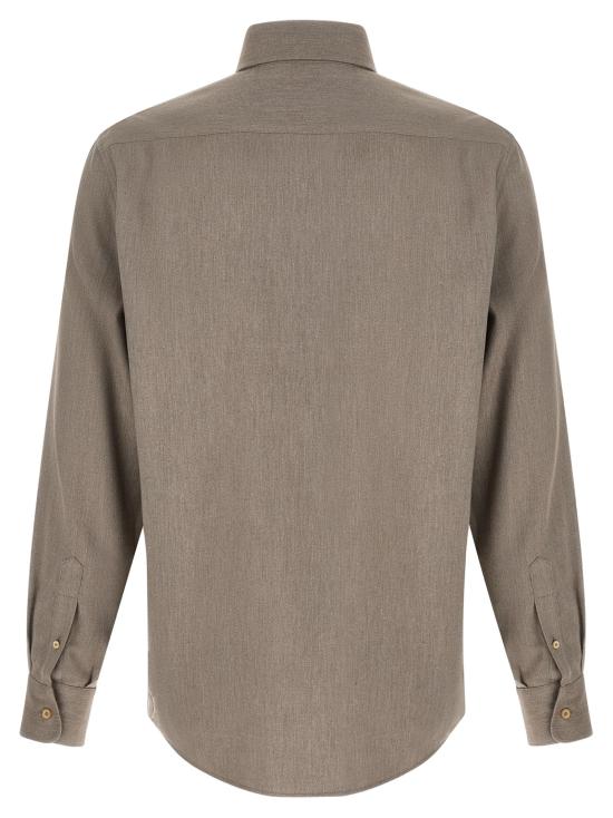 26FW 브루넬로 쿠치넬리 긴팔 셔츠 BR339514BM GRAY - BRUNELLO CUCINELLI