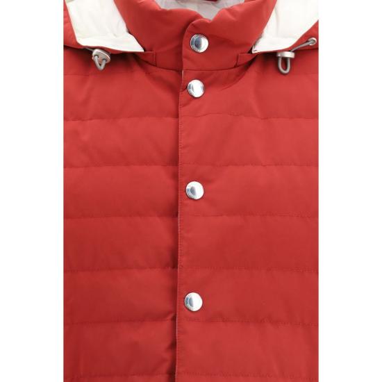 26SS 브루넬로 쿠치넬리 패딩 조끼 BRMM4791696CG249BB RED - BRUNELLO CUCINELLI