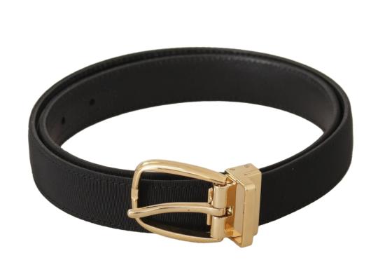  돌체앤가바나 가죽 벨트 BEL8656 BLACK - DOLCE & GABBANA