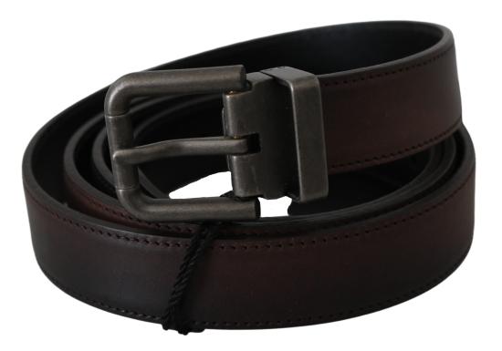  돌체앤가바나 가죽 벨트 BEL60887 BROWN
