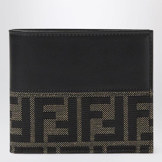 26FW 펜디 FF 바이폴드 월렛 7M0169B139 Black