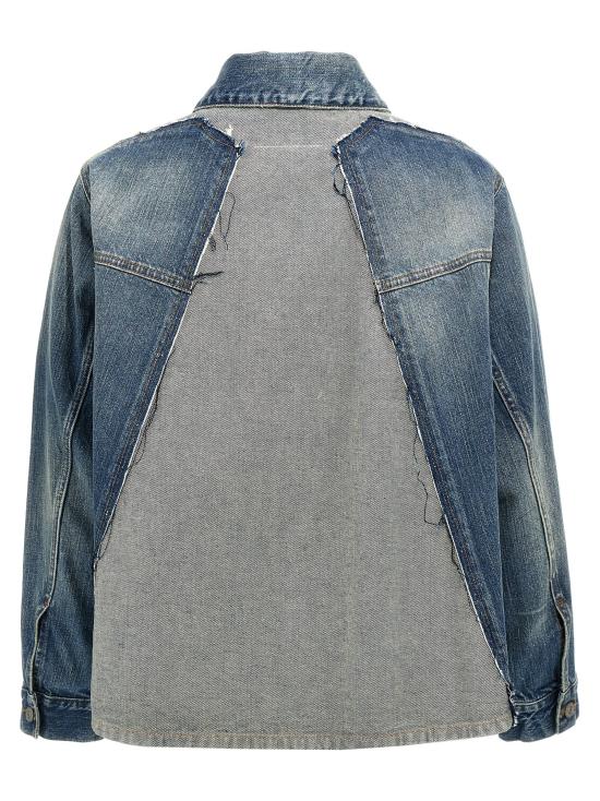  MM6 메종마르지엘라 데님 자켓 MM302476BM BLUE - MM6 MAISON MARGIELA