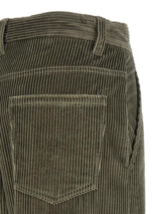 26FW 브루넬로 쿠치넬리 스트레이트 팬츠 BR337841BM GREEN - BRUNELLO CUCINELLI