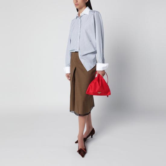 26FW 프라다 리나일론 파우치 리나일론 파우치 1NK01M2HG6 Red - PRADA