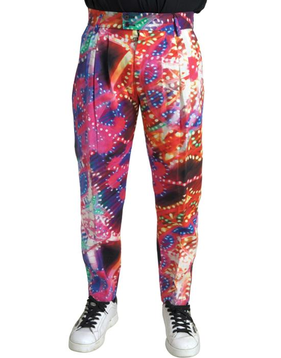  돌체앤가바나 스트레이트 팬츠 PAN74849 MULTICOLOR