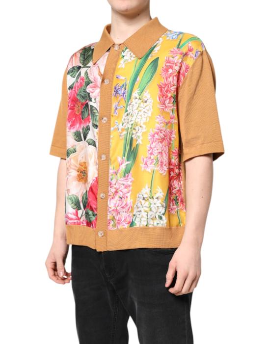  돌체앤가바나 반팔 셔츠 TSH90329 BROWN - DOLCE & GABBANA