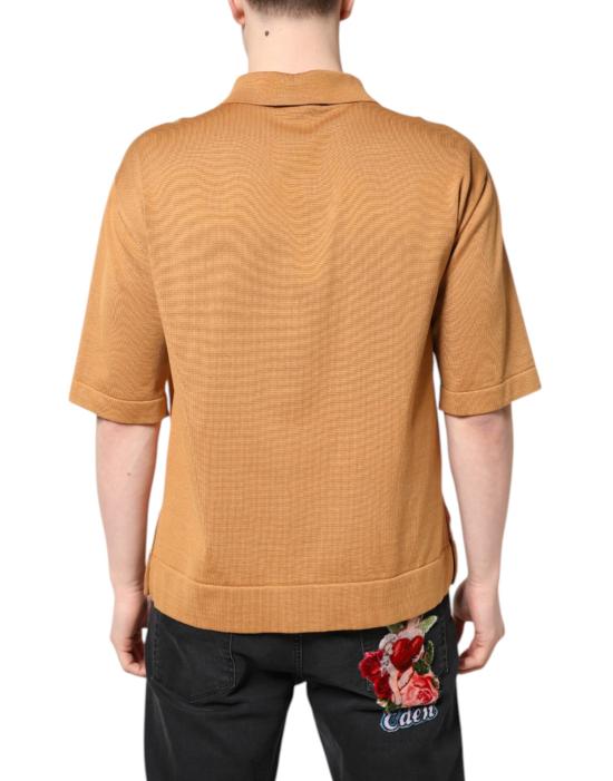  돌체앤가바나 반팔 셔츠 TSH90329 BROWN - DOLCE & GABBANA