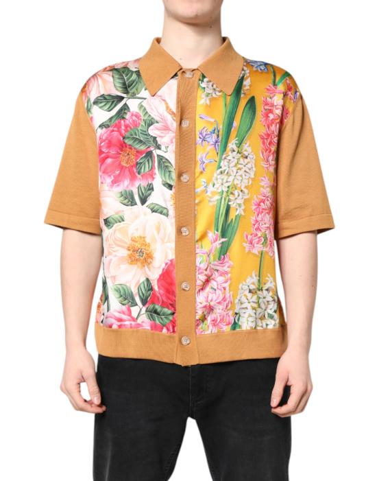  돌체앤가바나 반팔 셔츠 TSH90329 BROWN - DOLCE & GABBANA