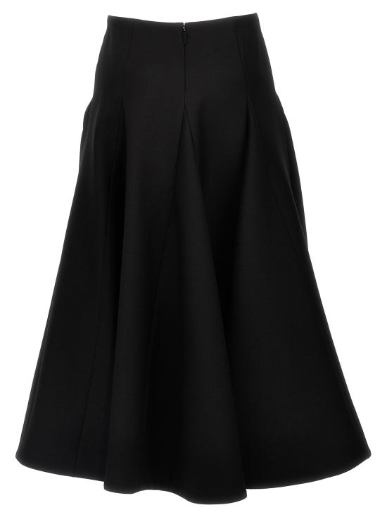  발렌티노 가라바니 롱 스커트 VA296232BM BLACK