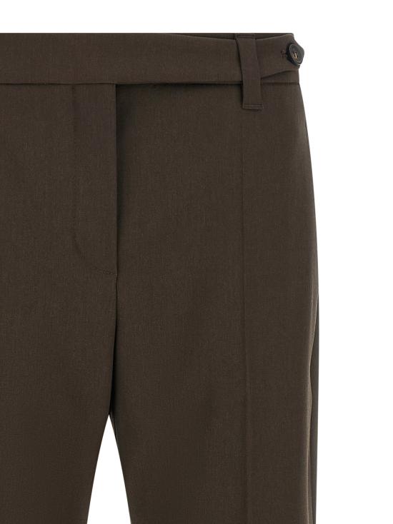 26FW 브루넬로 쿠치넬리 스트레이트 팬츠 BR336925BM BROWN - BRUNELLO CUCINELLI