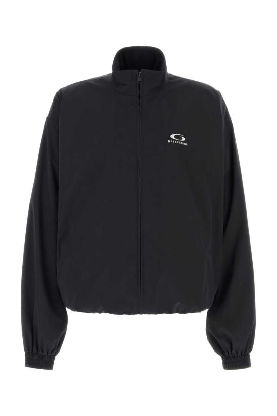 26SS 발렌시아가 루프 스포츠 트랙 수트 재킷 857691TRO31 1055 BLACK