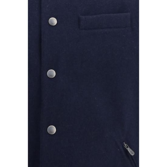 26FW 브루넬로 쿠치넬리 패딩 조끼 BRMM4701775CQJ36BB NAVY - BRUNELLO CUCINELLI