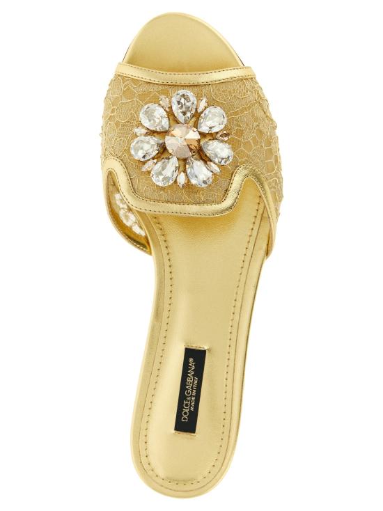 26SS 돌체앤가바나 뮬/슬리퍼 DO203147BM GOLD - DOLCE & GABBANA
