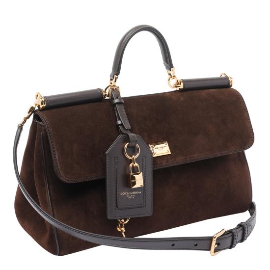 26FW 돌체앤가바나 마이 시실리 핸드백 BB7782 BO9038M157 BROWN - DOLCE & GABBANA