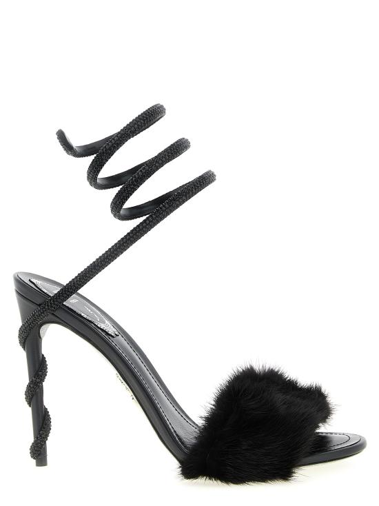 26FW 르네 카오빌라 힐/펌프스 RE337596BM BLACK
