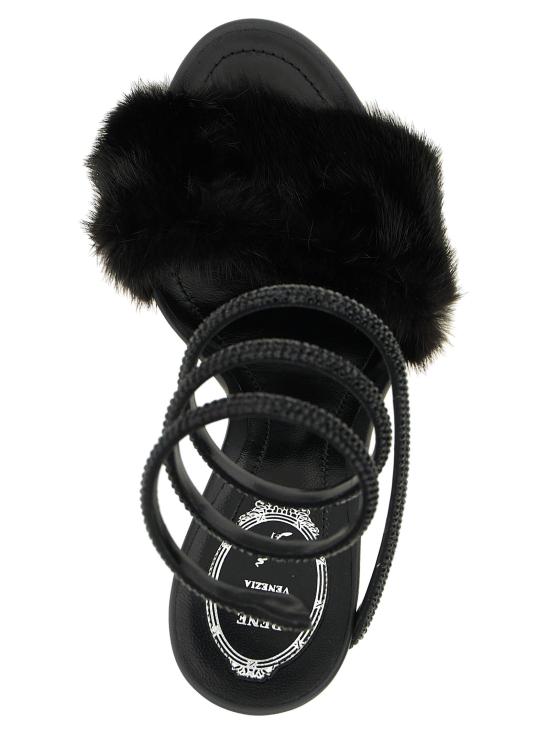 26FW 르네 카오빌라 힐/펌프스 RE337596BM BLACK - RENE CAOVILLA
