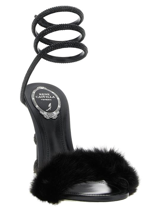 26FW 르네 카오빌라 힐/펌프스 RE337596BM BLACK - RENE CAOVILLA