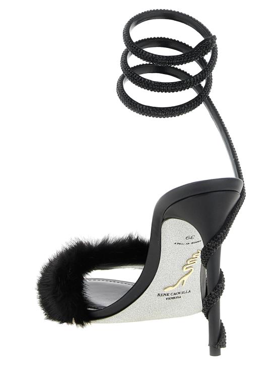 26FW 르네 카오빌라 힐/펌프스 RE337596BM BLACK - RENE CAOVILLA