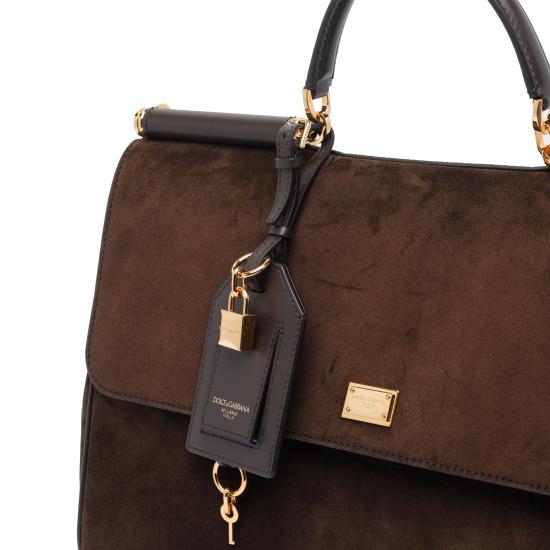 26FW 돌체앤가바나 토트백 BB7814 BO9038M157 BROWN - DOLCE & GABBANA