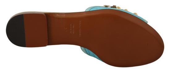  돌체앤가바나 뮬/슬리퍼 LA9785 BLUE - DOLCE & GABBANA