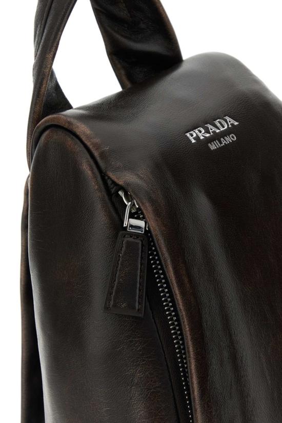  프라다 백팩 2VZ1142C75 F0003 BROWN - PRADA