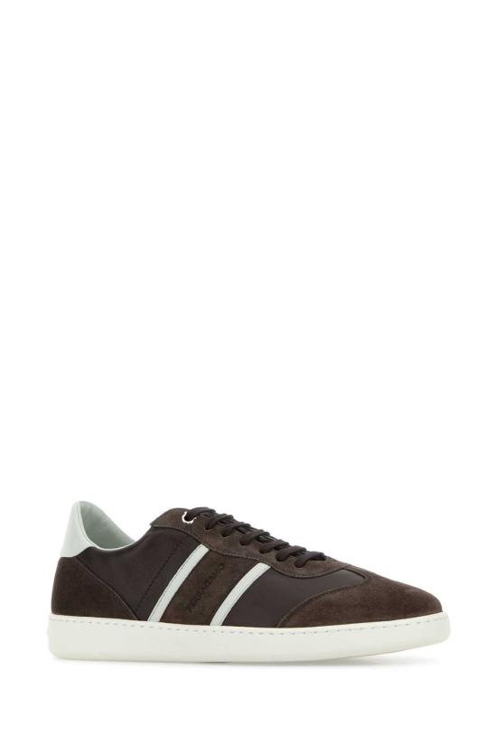  살바토레 페라가모 스니커즈 021572789115M TMOROSTOBLU BROWN - SALVATORE FERRAGAMO