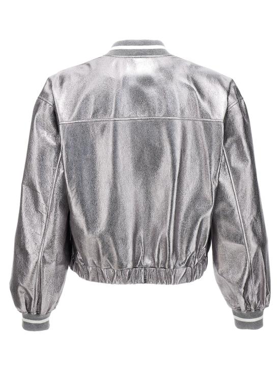  브루넬로 쿠치넬리 봄버 자켓 BR262614BM SILVER - BRUNELLO CUCINELLI