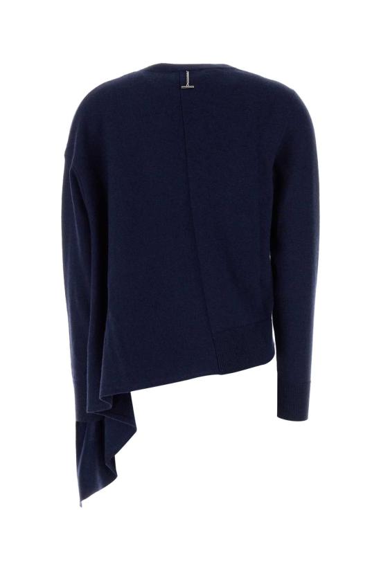 25FW 알렉산더 맥퀸 스웨터 839874Q1BEU 4344 NAVY - ALEXANDER MCQUEEN