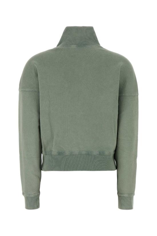 26FW 이자벨마랑에뚜왈 로스 코튼 스웨트셔츠 로스 코튼 스웨트셔츠 SW0093FAD1M04E SEEC GREEN - ISABEL MARANT ETOILE
