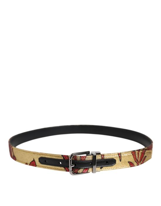  돌체앤가바나 가죽 벨트 BEL9467 GOLD - DOLCE & GABBANA