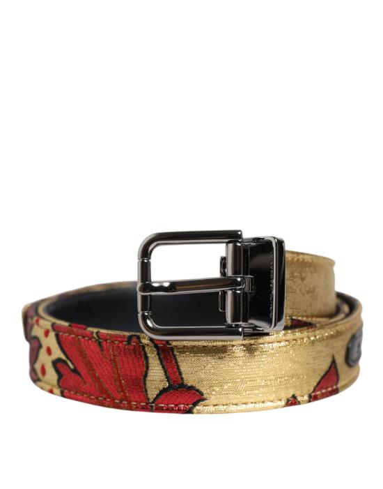  돌체앤가바나 가죽 벨트 BEL9467 GOLD - DOLCE & GABBANA