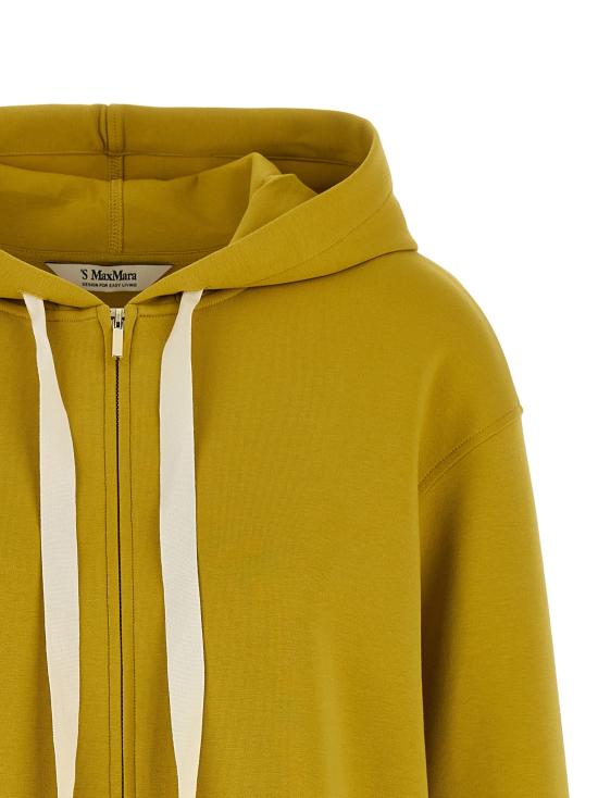 26SS 에스막스마라 후드 티셔츠 MA336059BM YELLOW - 'S MAX MARA